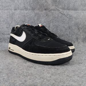 Nike Shoes Youth 5.5 Sneakers Air Force 1 Lifestyle Active Casual Leather Black
